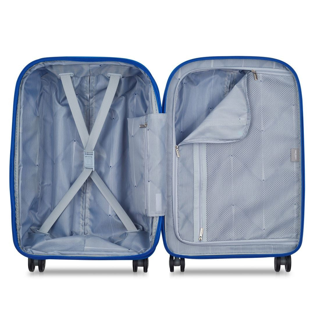 DELSEY MALETA CABINA EXTENSIBLE 55CM CLAVEL Recycled Material