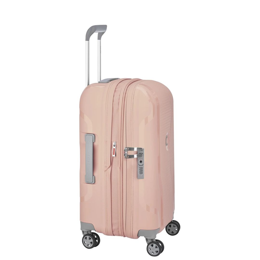 DELSEY MALETA CABINA EXTENSIBLE 55CM CLAVEL Recycled Material