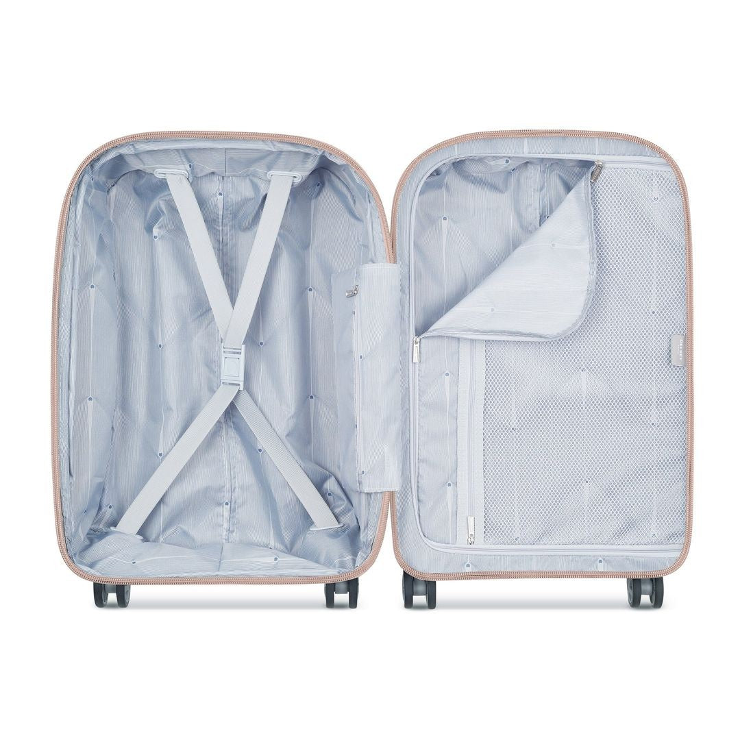 DELSEY MALETA CABINA EXTENSIBLE 55CM CLAVEL Recycled Material