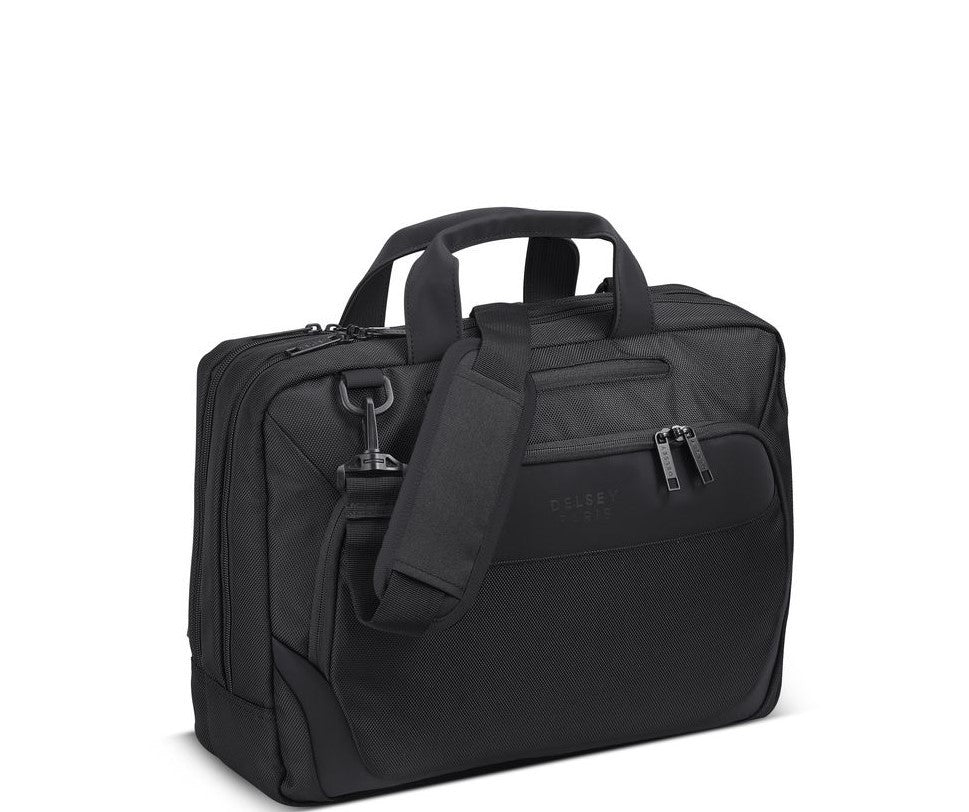 DELSEY PARVIS + MALETÍN 2 COMPARTIMENTOS - PROTECCIÓN PC 15.6"