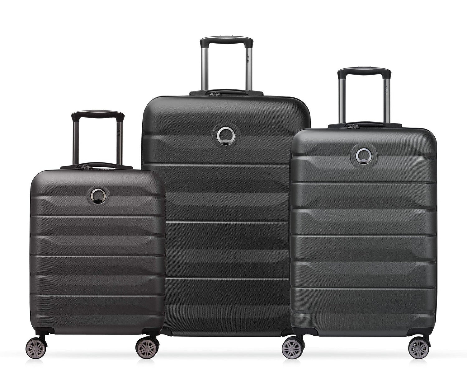 DELSEY SET AIR ARMOUR - 3 SUITCASES (L-77CM) (M-68CM) (S-55CM)