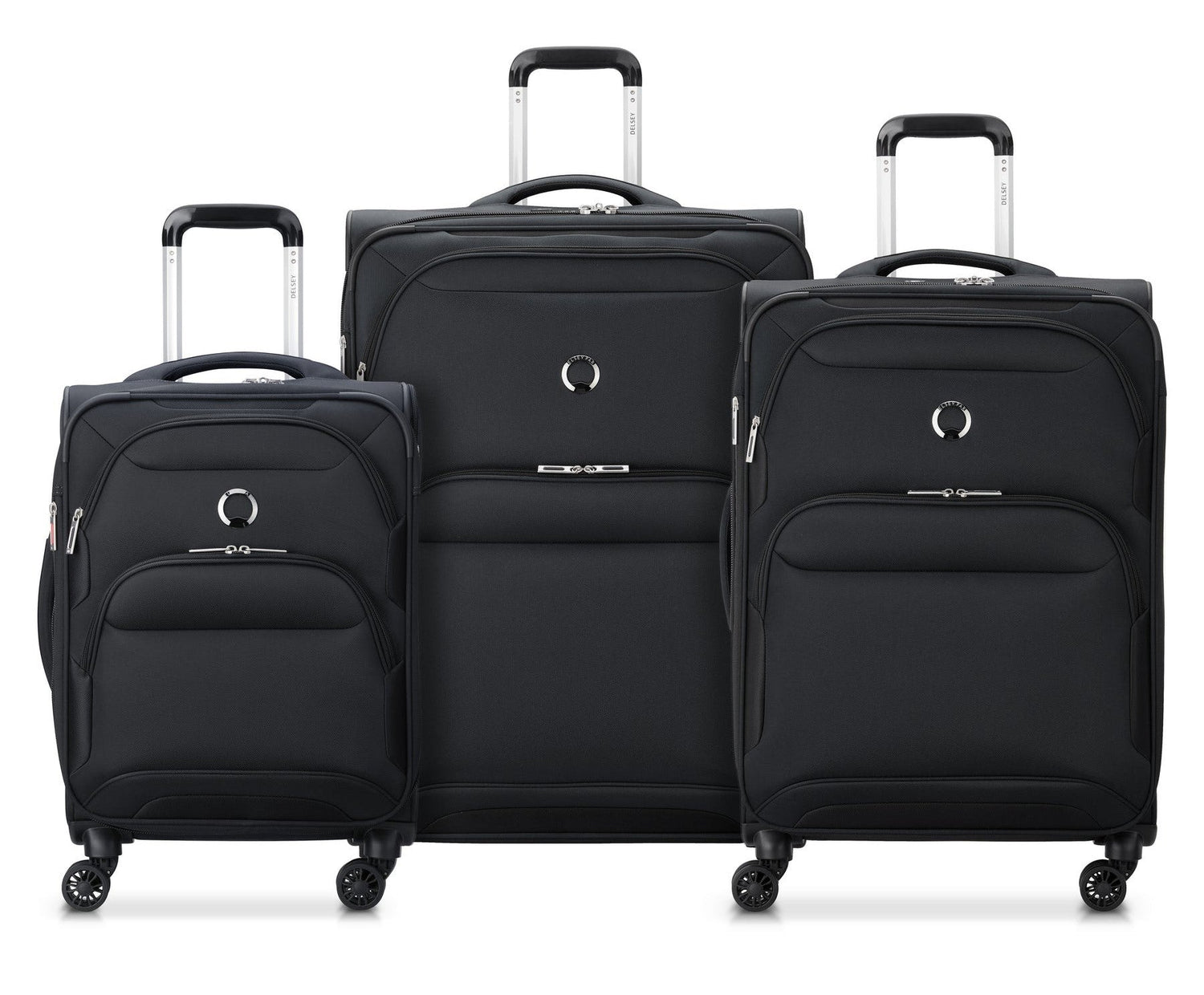 DELSEY SET SKY MAX 2.0 - 3 SUITCASES (L-79CM) (M-68CM) (S-55CM)