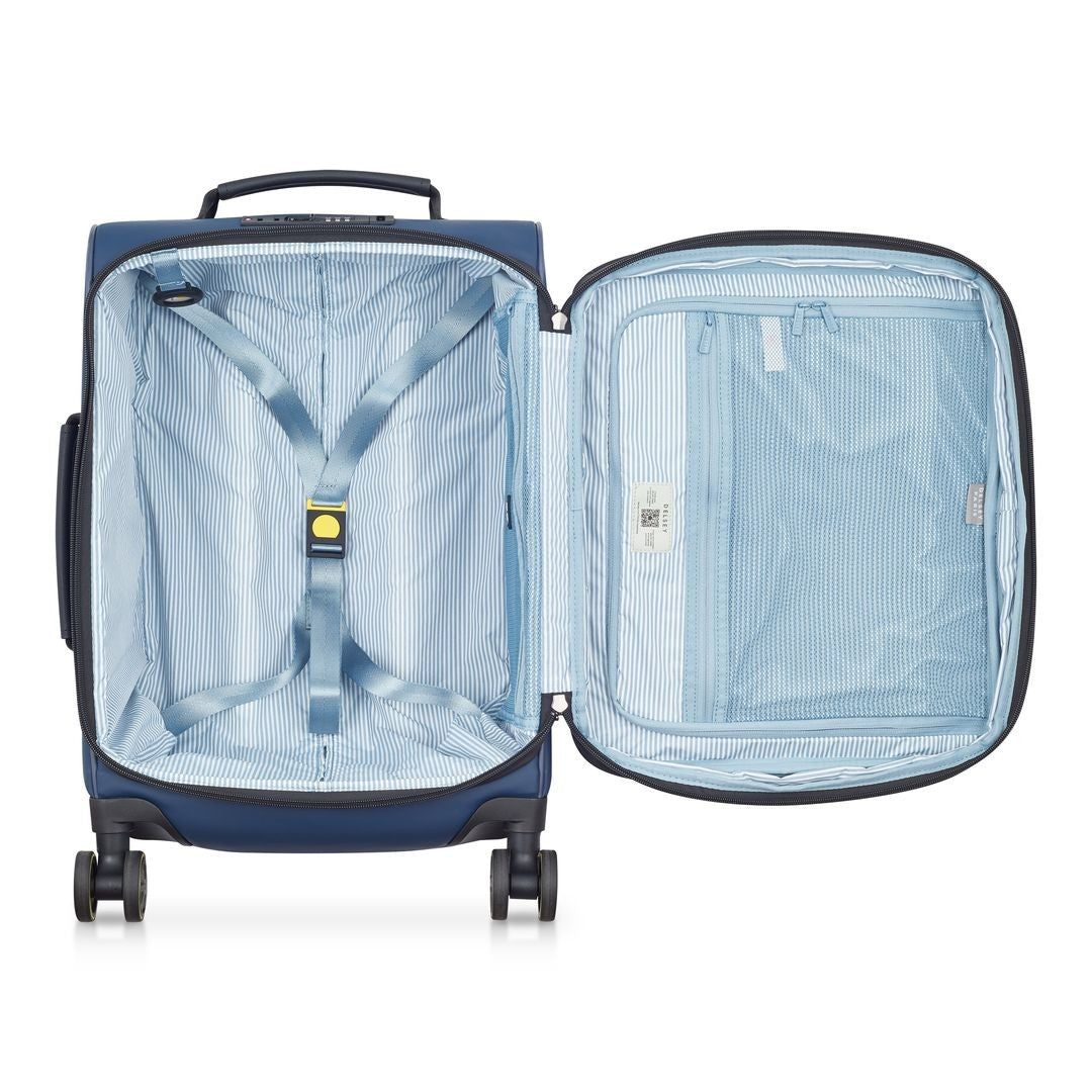 DELSEY MALETA BLANDA DE CABINA EXTENSIBLE TURENNE SOFT 55CM