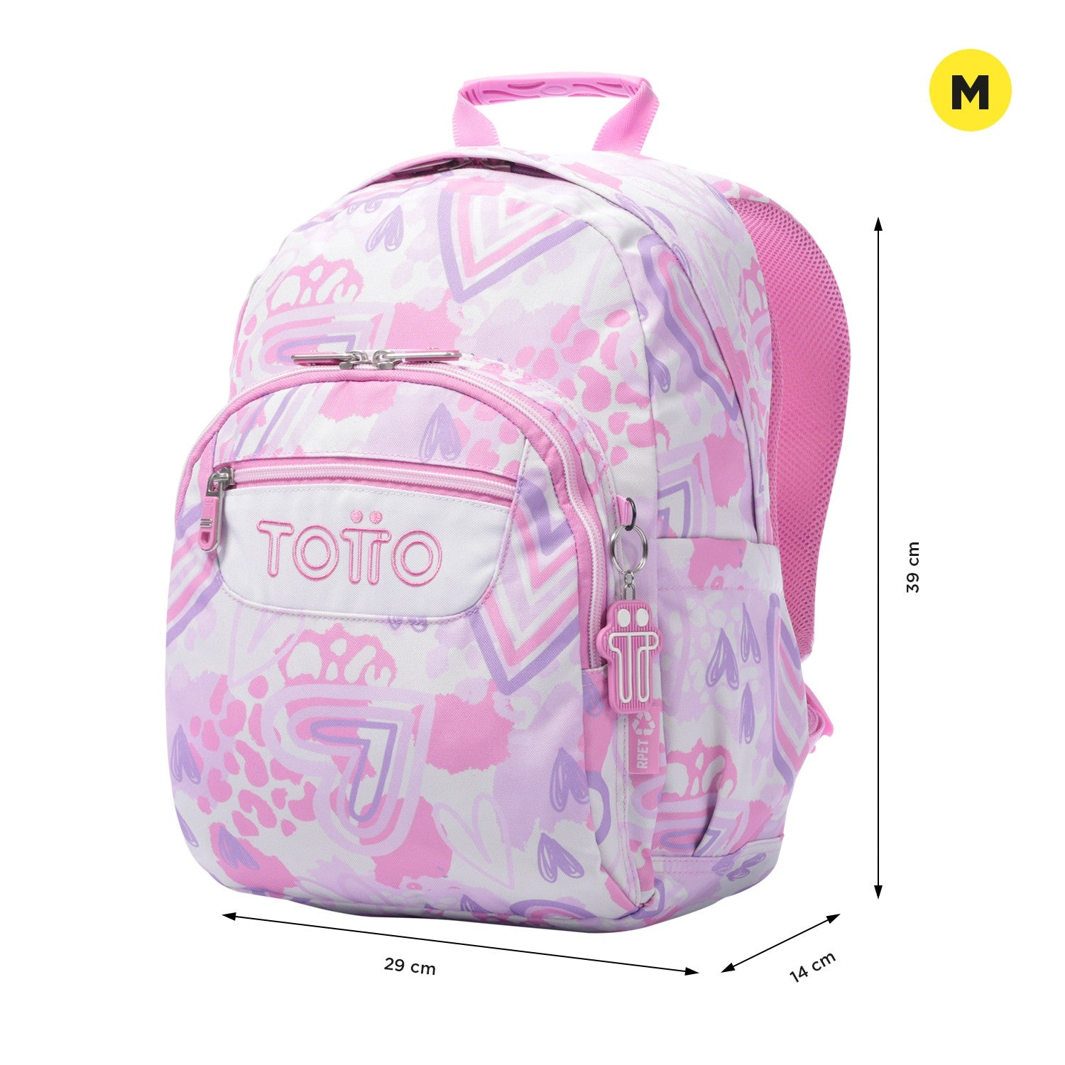 TOTTO Mochila escolar pequeña Gommas - 6HF Amalia