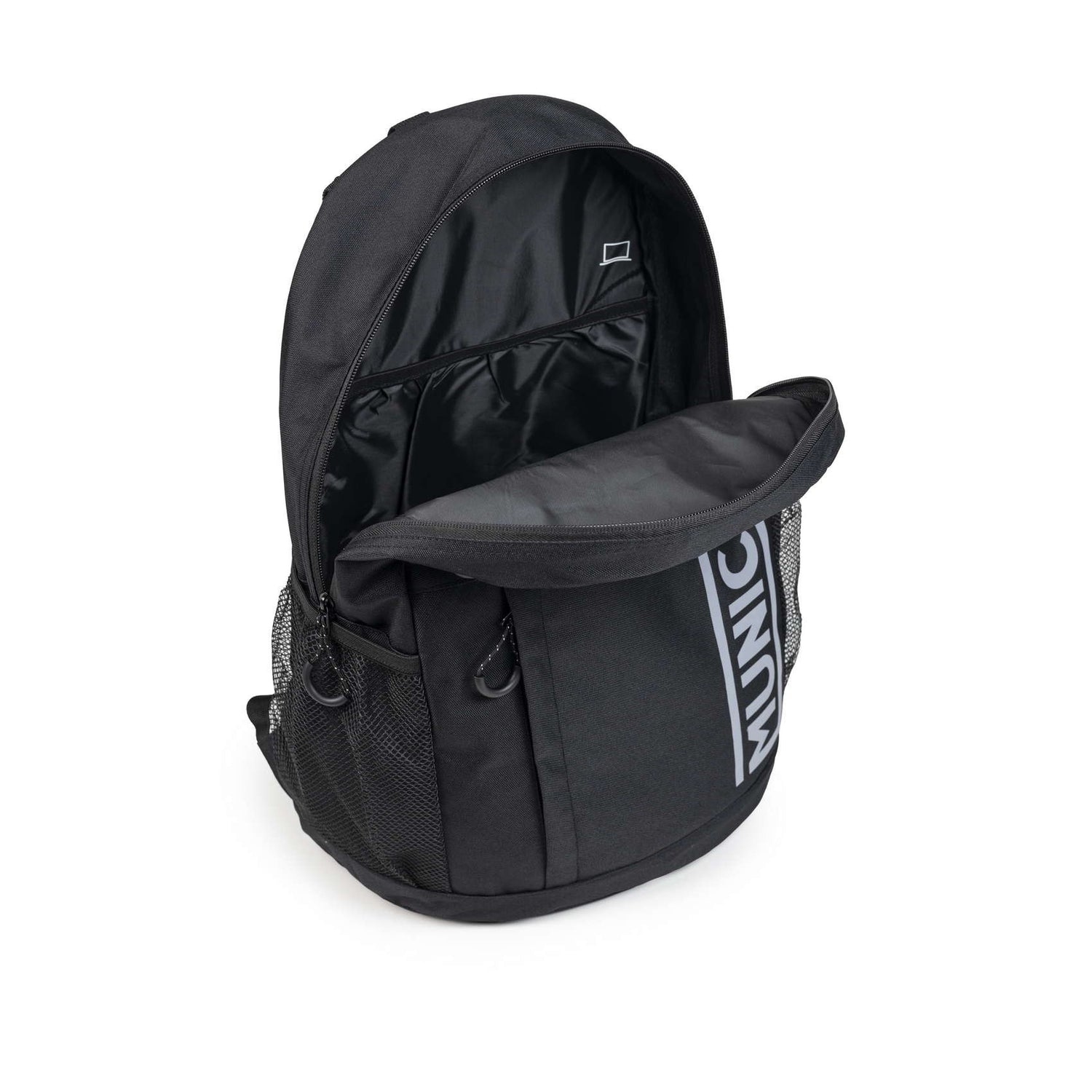 MUNICH GYM SPORTS BACKPACK SLIM BLACK FW24