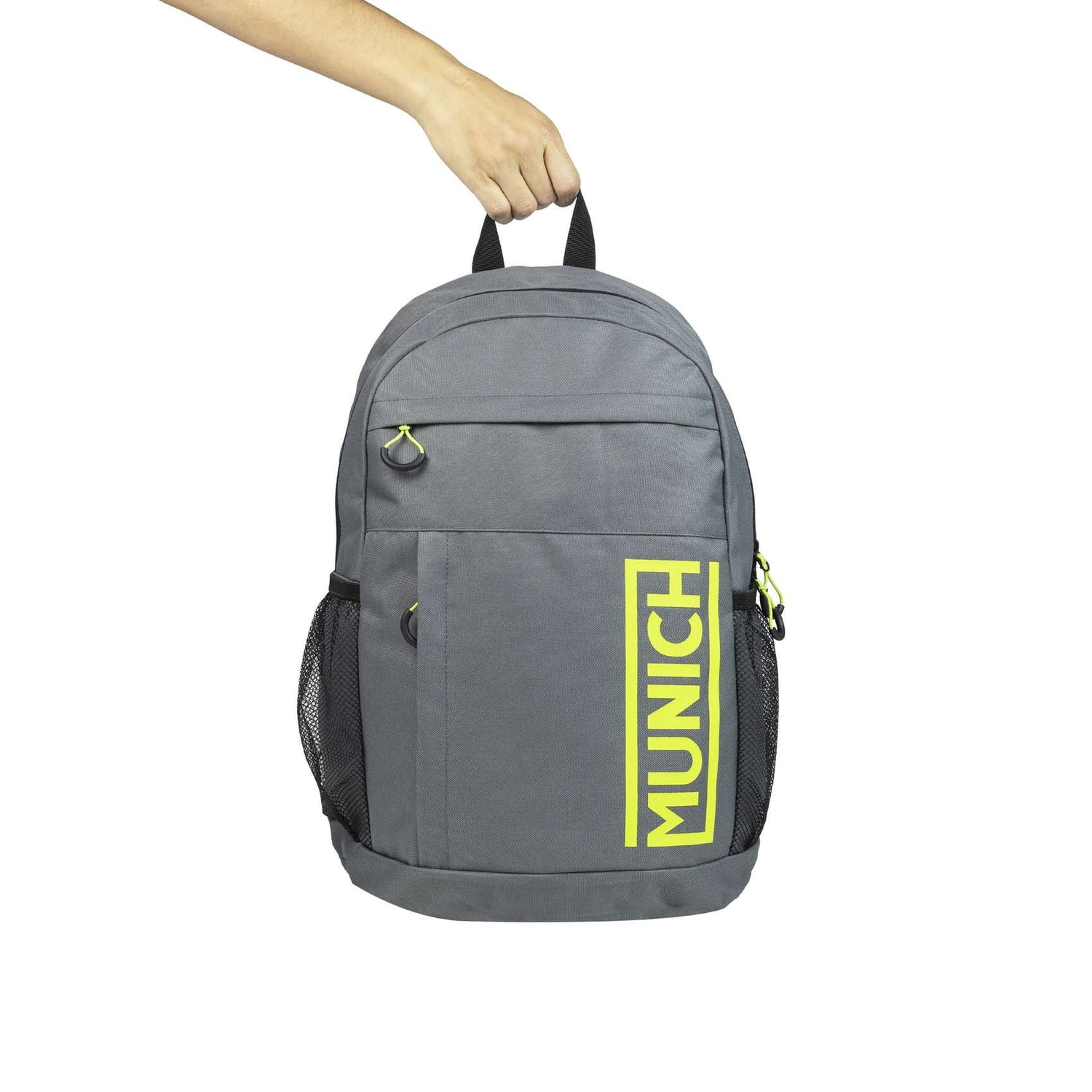 MUNICH GYM SPORTS BACKPACK SLIM GREY FW24