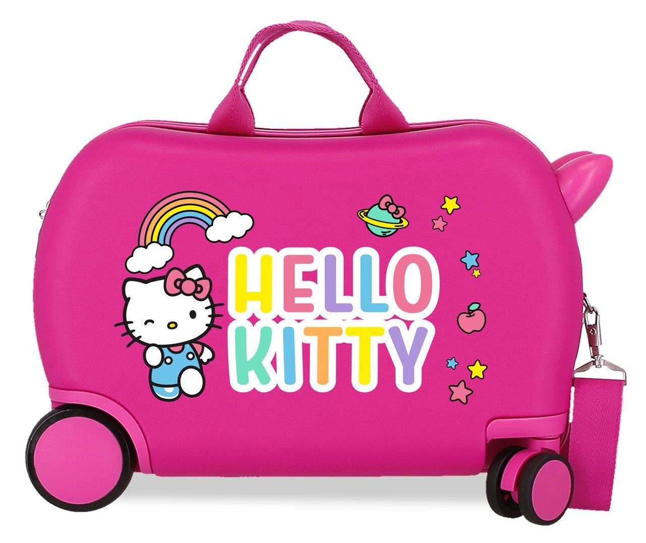 2151022 MALETA INF.ABS 4R.(2 MULTI.) 45CM.HELLO KITTY YOU RE