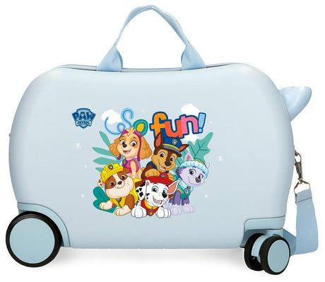 2191025 MALETA INF.ABS 4R.(2 MULTI.) 45CM.PAW PATROL SO FUN