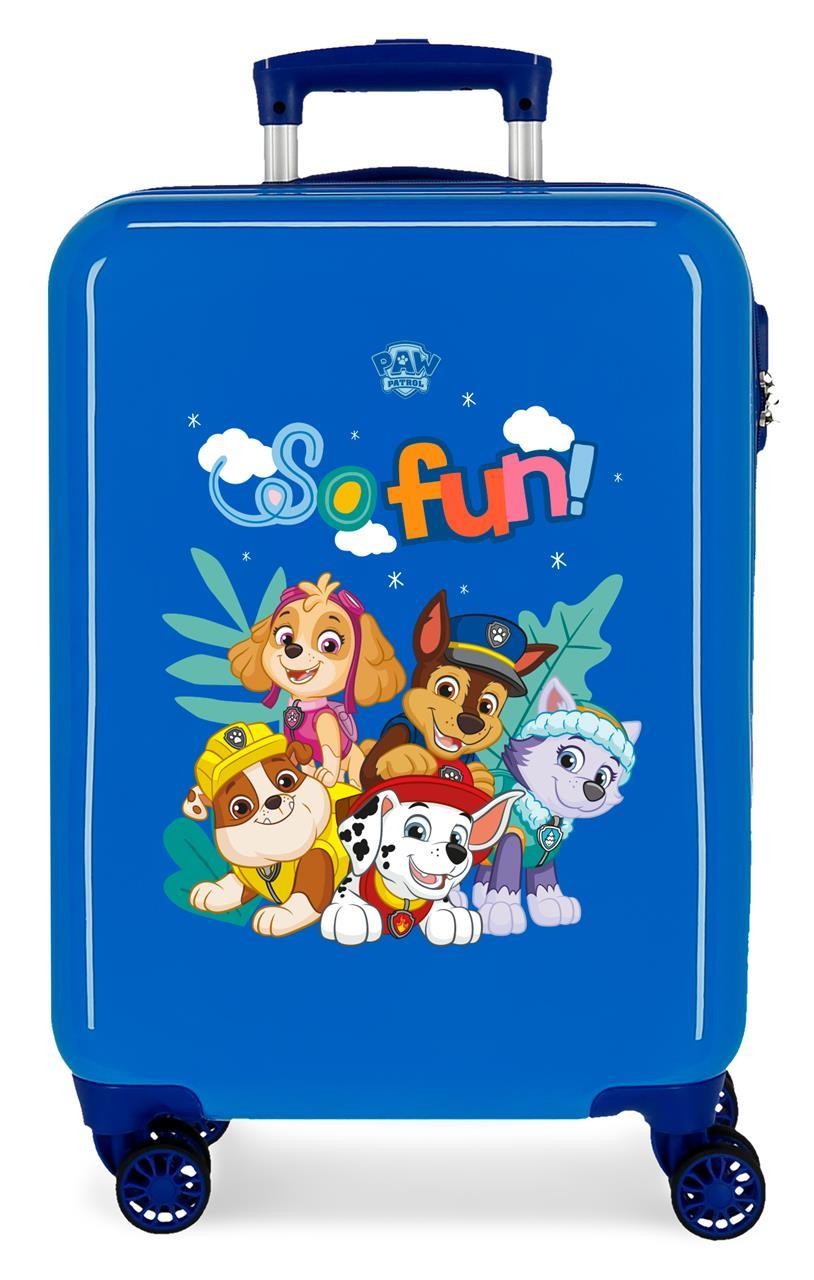 2191724 TROLLEY ABS 55CM.4R. PAW PATROL SO FUN AZUL