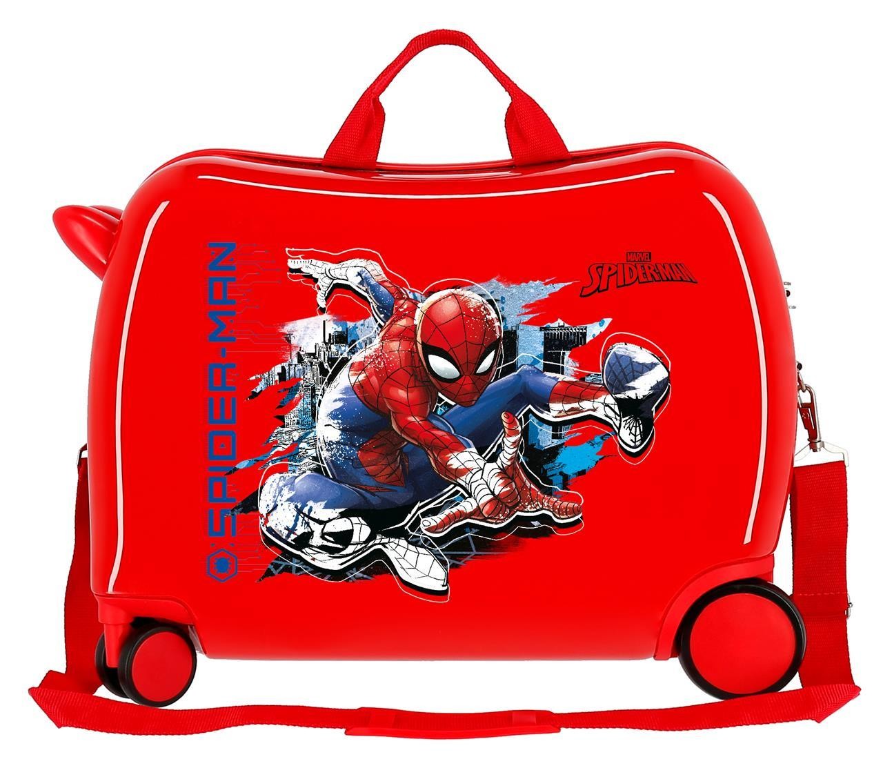 2419864 MALETA INF.ABS 4R.SPIDERMAN GEO ROJO