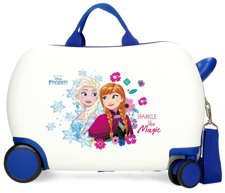 2421062 MALETA INF.ABS 4R.(2 MULTI.) 45CM. FROZEN SPARKLE LI