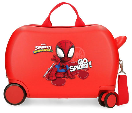 2481021 MALETA INF.ABS 4R.(2 MULTI.) 45CM. GO SPIDEY