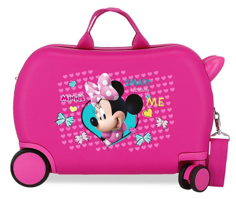 25610E1 MALETA INF.ABS 4R.(2 MULTI.) 45CM.ENJOY MINNIE