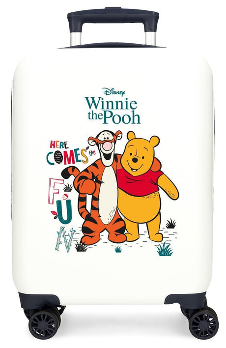 2631321 TROLLEY ABS 50 CM.4R WINNIE THE POOH BLANCO