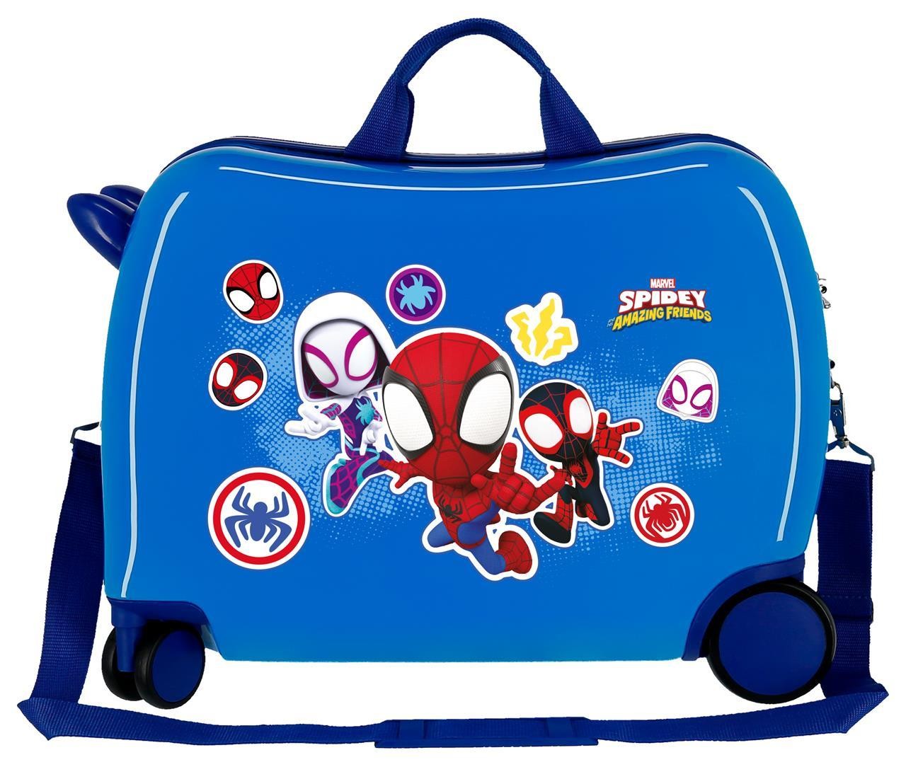 2829821 MALETA INF.ABS 4R. (2 MULTI) SPIDEY- GO WEBS GO