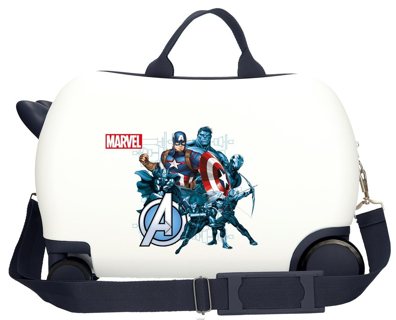 2991021 MALETA INF.ABS 4R.(2 MULTI.) 45CM. AVENGERS LEGEND