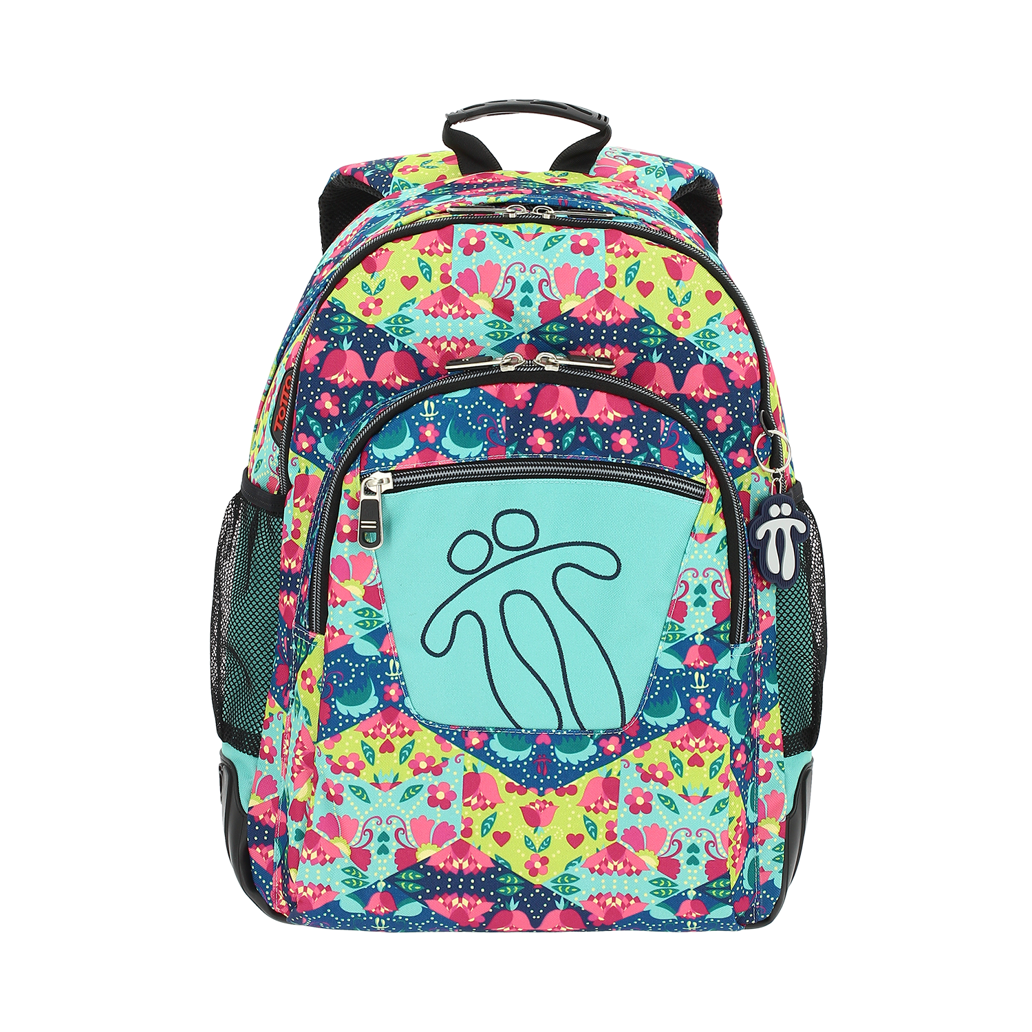 Mochila escolar Totto  - Crayoles - Niña-6LT