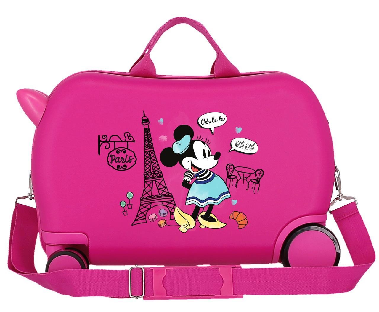 315102A MALETA INF.ABS 4R.(2 MULTI.) 45CM.MINNIE AROUND THE