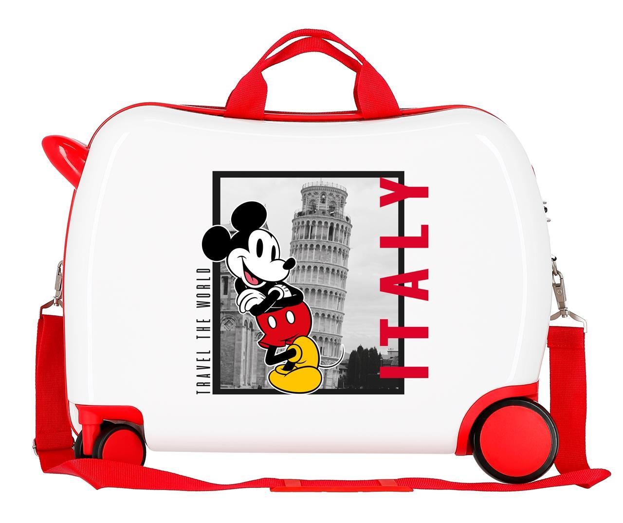 3679821 MALETA INF.ABS 4R. (2.MULTI) MICKEY ITALY BLANCO