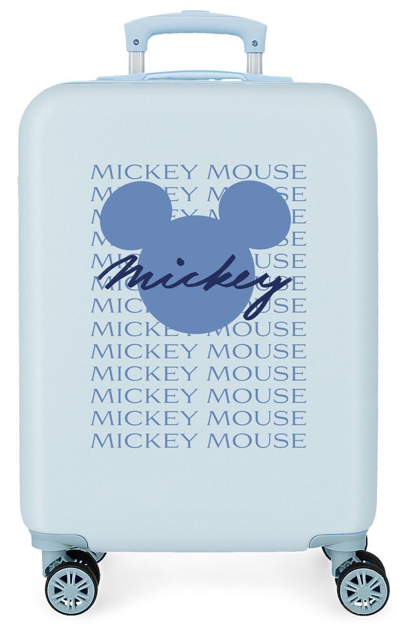 4011141 TROLLEY ABS 55CM.4R. HAVE A GOOD TIME MICKEY SIGNATURE