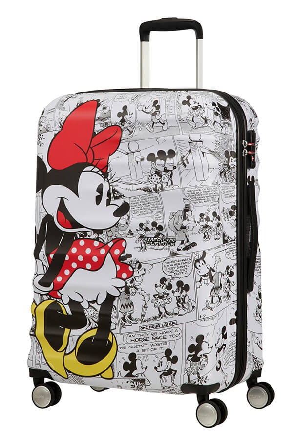 Maleta Mediana Minnie Comics White Wavebreaker de American Toursiter