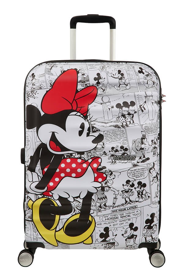 Maleta Mediana Minnie Comics White Wavebreaker de American Toursiter