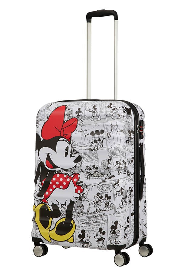 Maleta Mediana Minnie Comics White Wavebreaker de American Toursiter