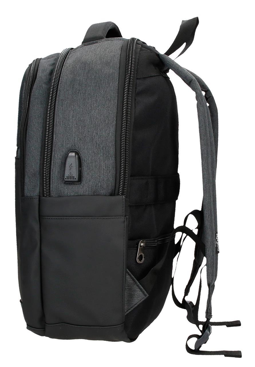 7122831 MOCHILA ADAP.PORTAORD&TABLET 3C.PJL JARVIS NEGRO