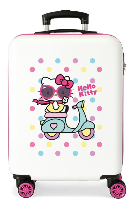 4231722 TROLLEY ABS 55CM.4R HELLO KITTY GIRL GANG