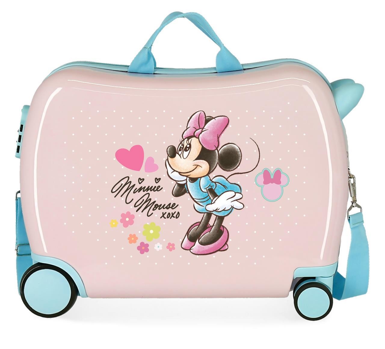 4239843 MALETA INF.ABS 4R. (2 MULTI) MINNIE IMAGINE ROSA