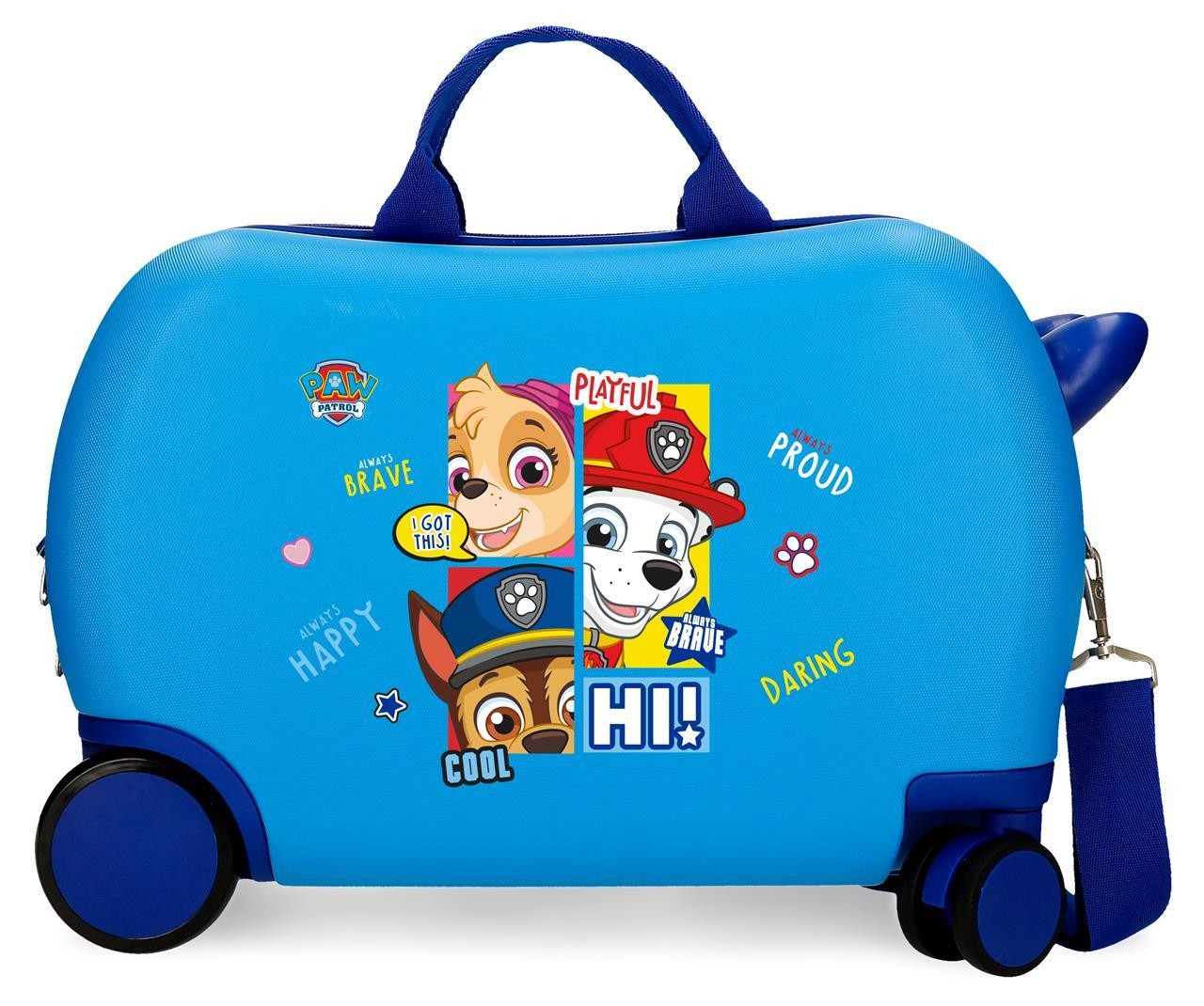 4311022 MALETA INF.ABS 4R.(2 MULTI.) 45CM. PAW PATROL BE HAP