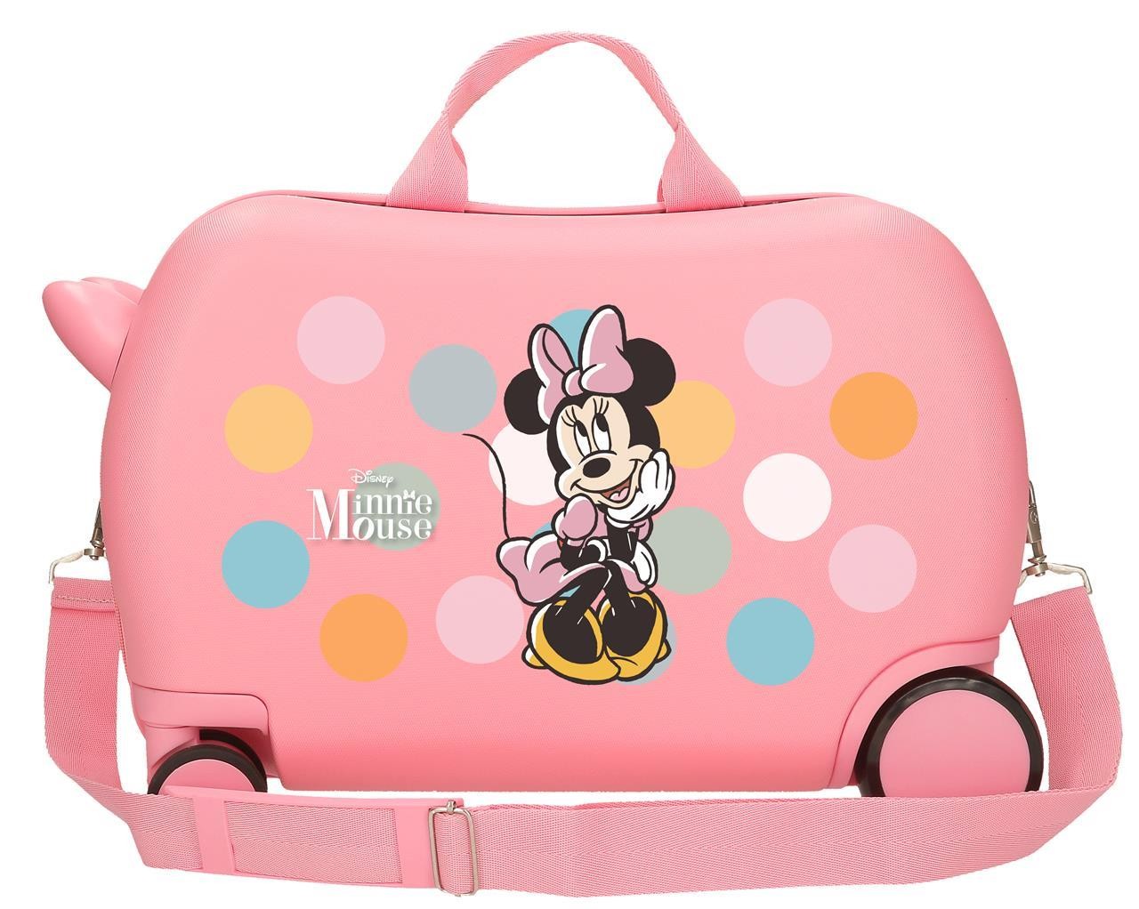 4311041 MALETA INF.ABS 4R.(2 MULTI.) 45CM. MINNIE COQUETTE