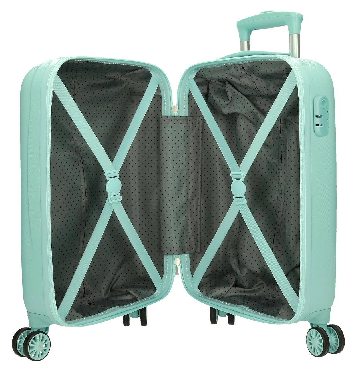 4411341 TROLLEY ABS 50 CM.4R DUMBO FLY TURQUESA