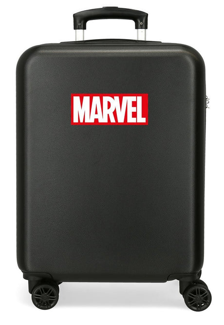 4541141 TROLLEY ABS 55CM.4R. LOGO MARVEL NEGRO