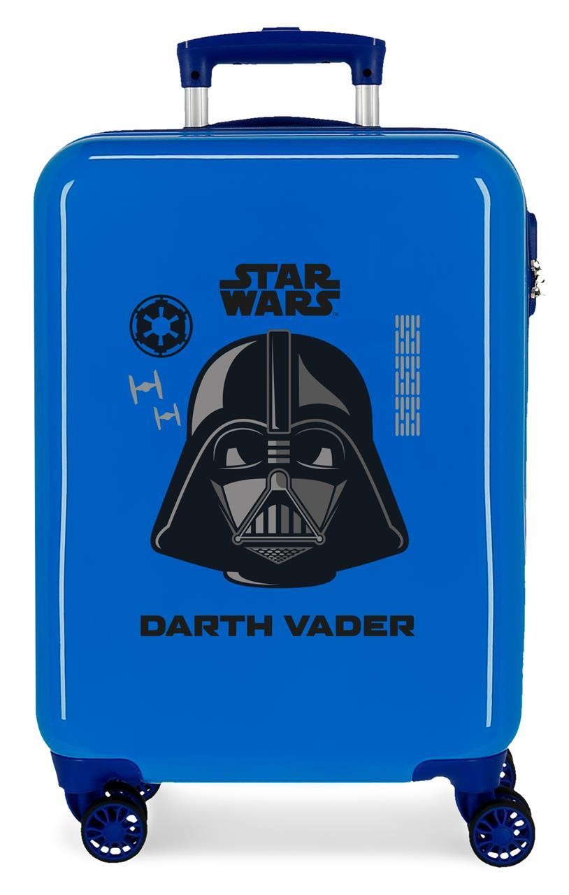 4551722 TROLLEY ABS 55CM.4R.STAR WARS DARTH VADER AZUL