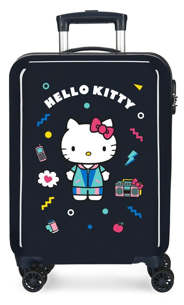 MALETA CABINA CASTLLE OF HELLO KITTY MARINO