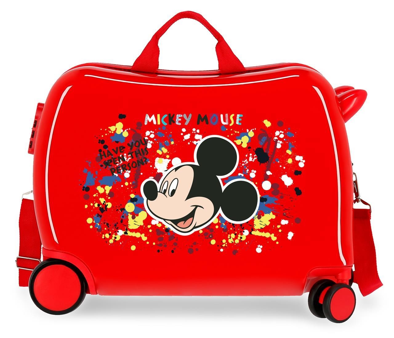 4579821 MALETA INF.ABS 4R. MICKEY COLOUR MAYHEM ROJO