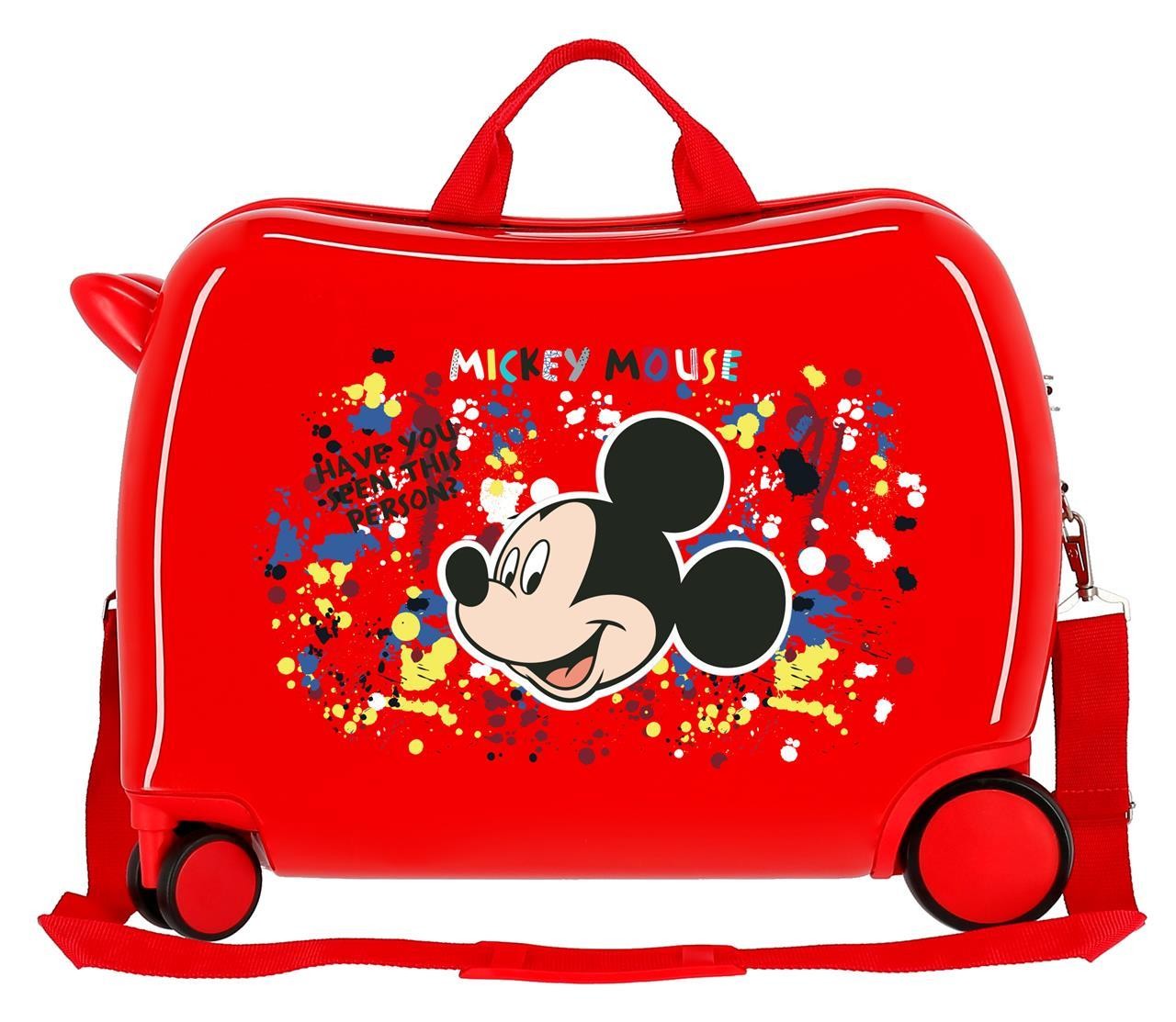 4579821 MALETA INF.ABS 4R. MICKEY COLOUR MAYHEM ROJO