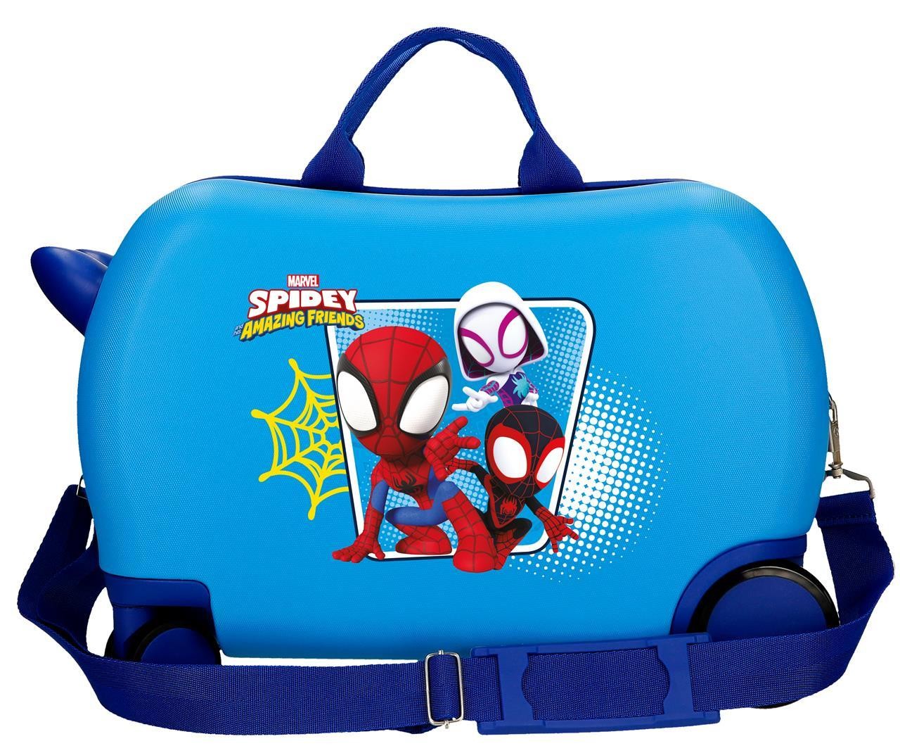 4691021 MALETA INF.ABS 4R.(2 MULTI.) 45CM. SPIDEY TEAM UP