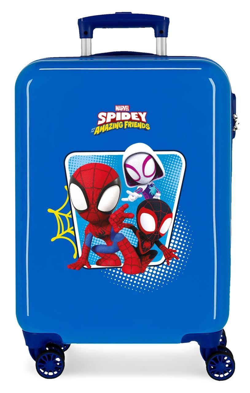 4691721 TROLLEY ABS 55CM.4R SPIDEY - TEAM UP