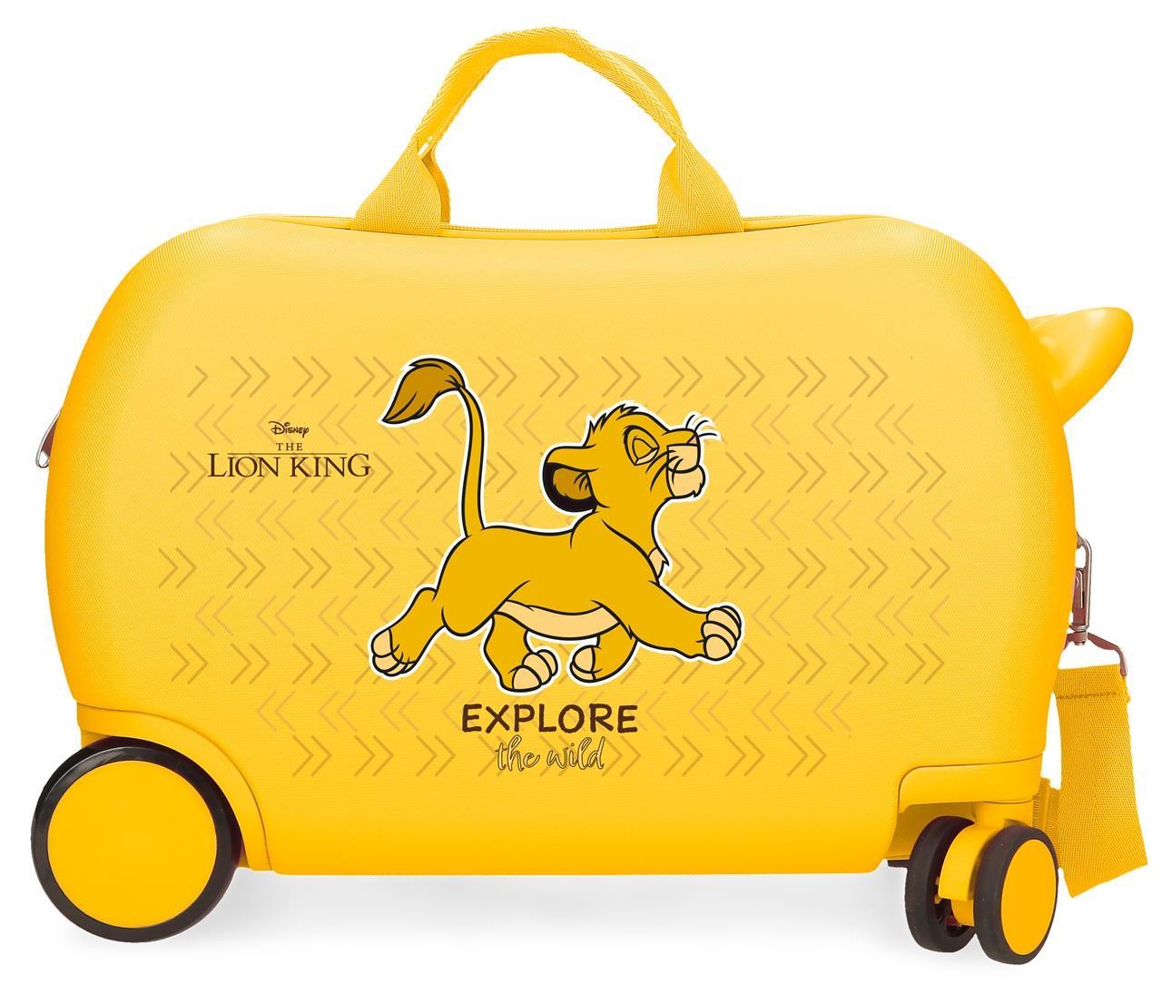 4761041 MALETA INF.ABS 4R.(2 MULTI.) 45CM. THE LION KING EXP