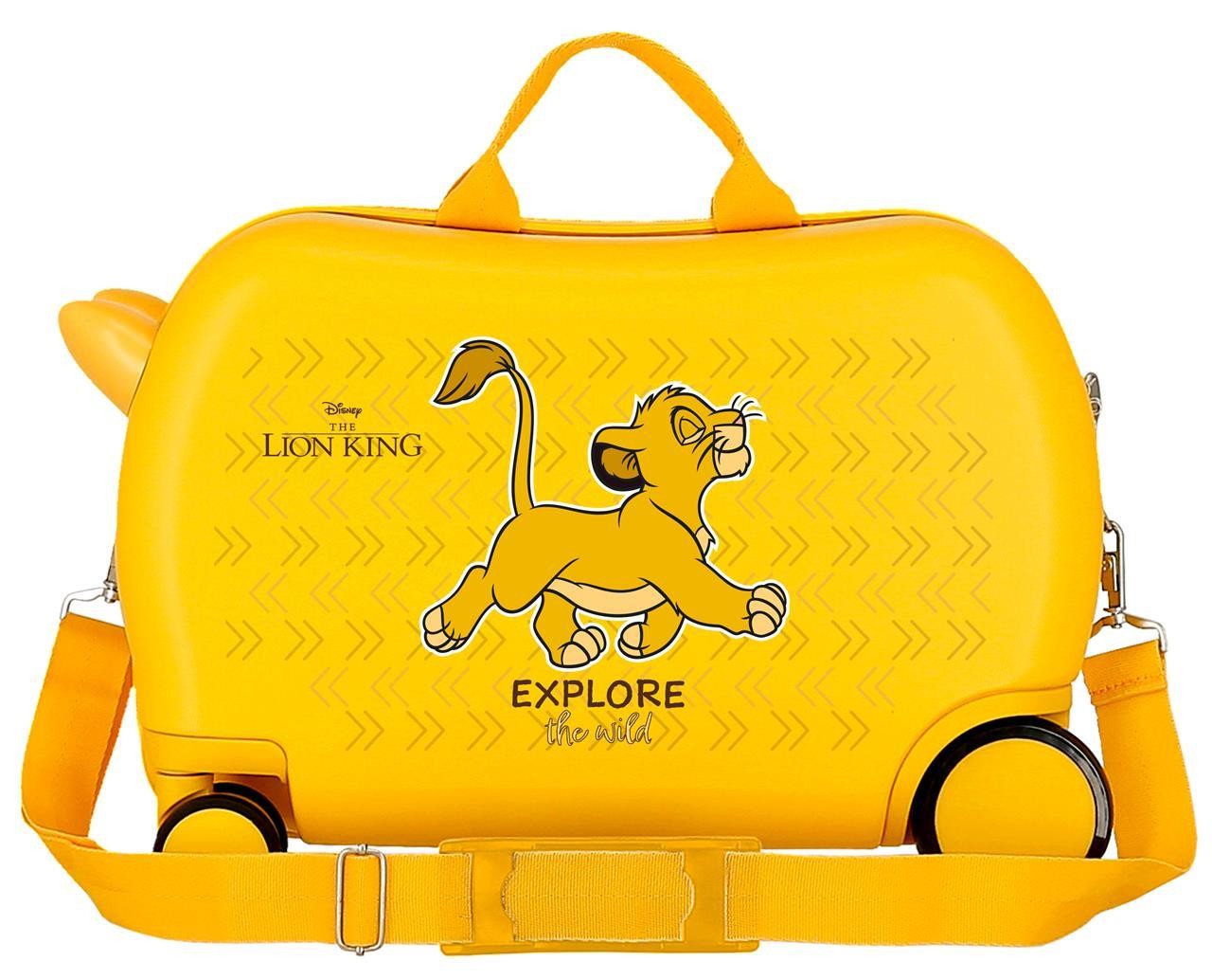 4761041 MALETA INF.ABS 4R.(2 MULTI.) 45CM. THE LION KING EXP