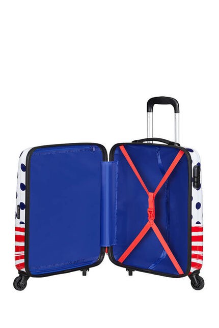 MALETA CABINA 55CM MICKEY  BLUE DOTS DISNEY LEGENDS DE AMERICAN TOURISTER