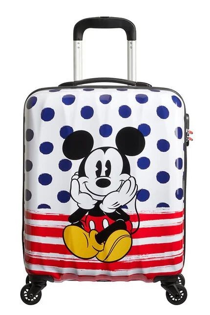 MALETA CABINA 55CM MICKEY  BLUE DOTS DISNEY LEGENDS DE AMERICAN TOURISTER