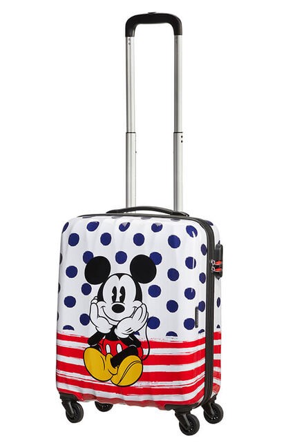 MALETA CABINA 55CM MICKEY  BLUE DOTS DISNEY LEGENDS DE AMERICAN TOURISTER