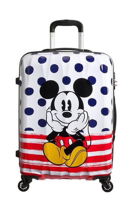 MALETA  MEDIANA  65CM MICKEY  BLUE DOTS DISNEY LEGENDS DE AMERICAN TOURISTER