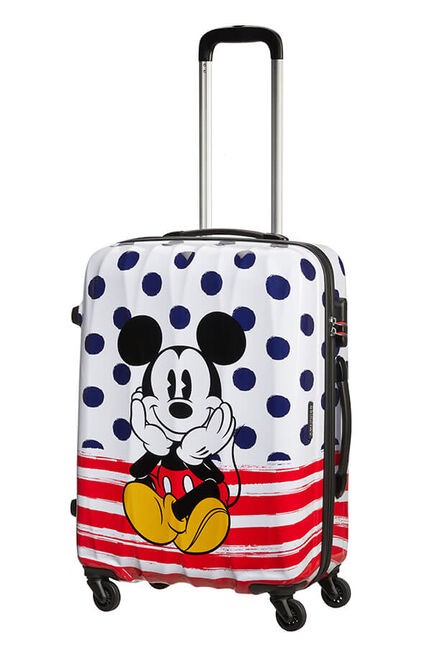 MALETA  MEDIANA  65CM MICKEY  BLUE DOTS DISNEY LEGENDS DE AMERICAN TOURISTER