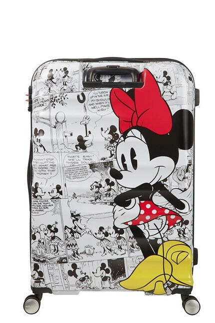 Maleta Grande 77CM Minnie Comics White