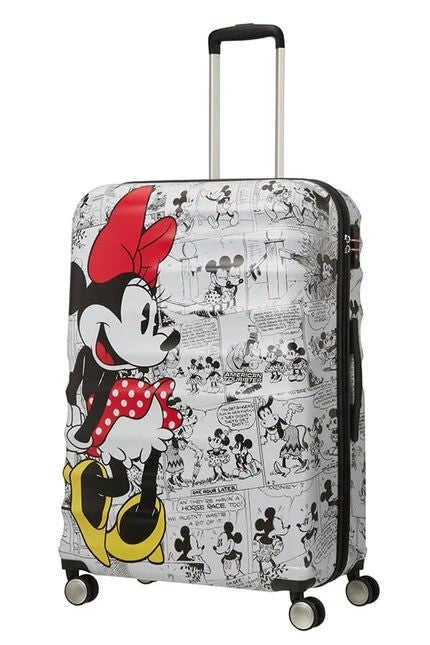 Maleta Grande 77CM Minnie Comics White