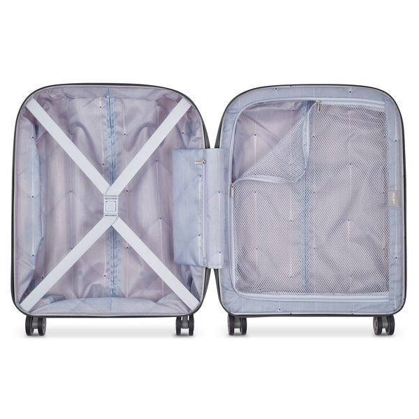 DELSEY Maleta de Cabina Slim 55cm Clavel Recycled Material